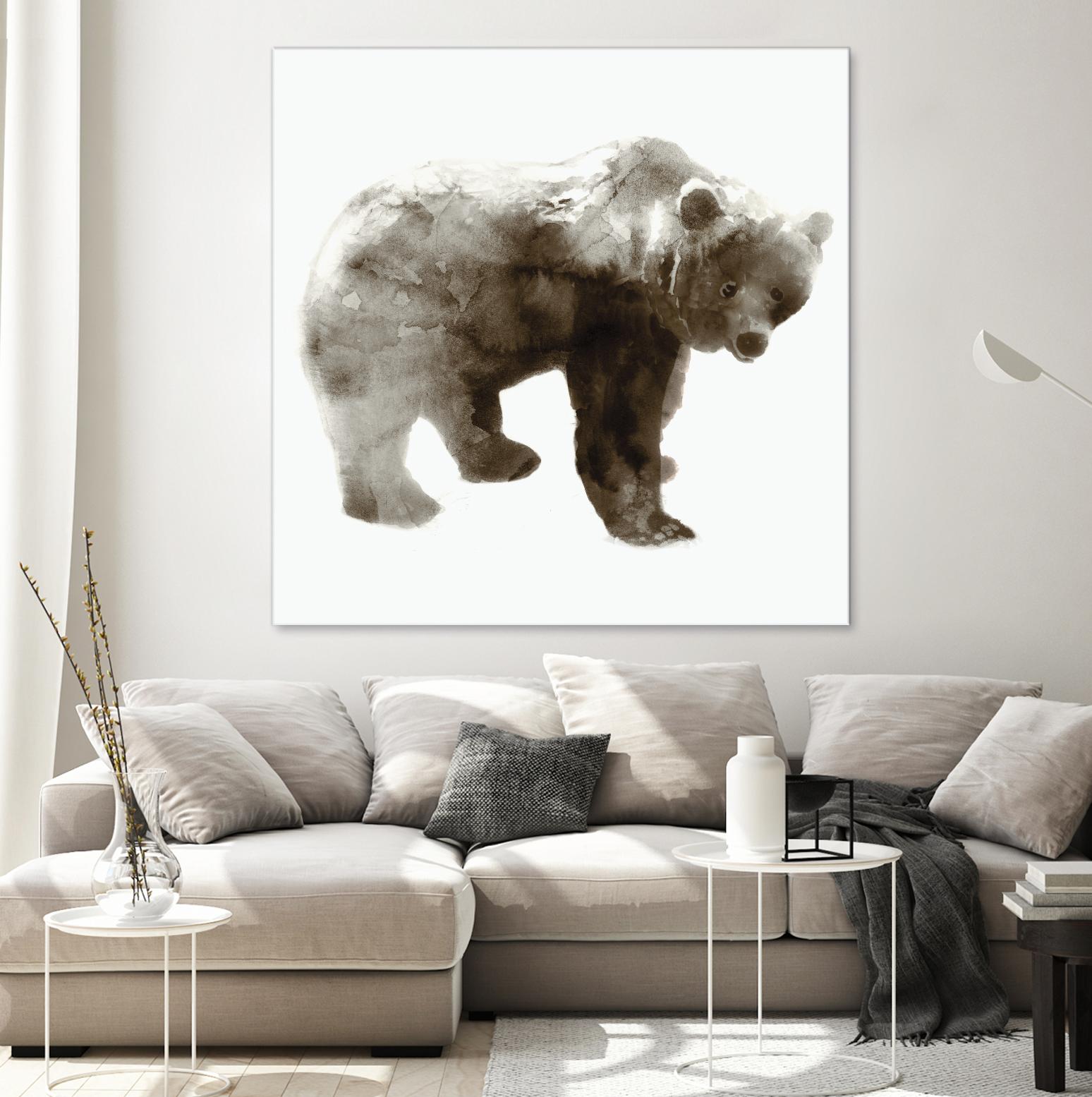 Bear by Edward Selkirk on GIANT ART - brown animals