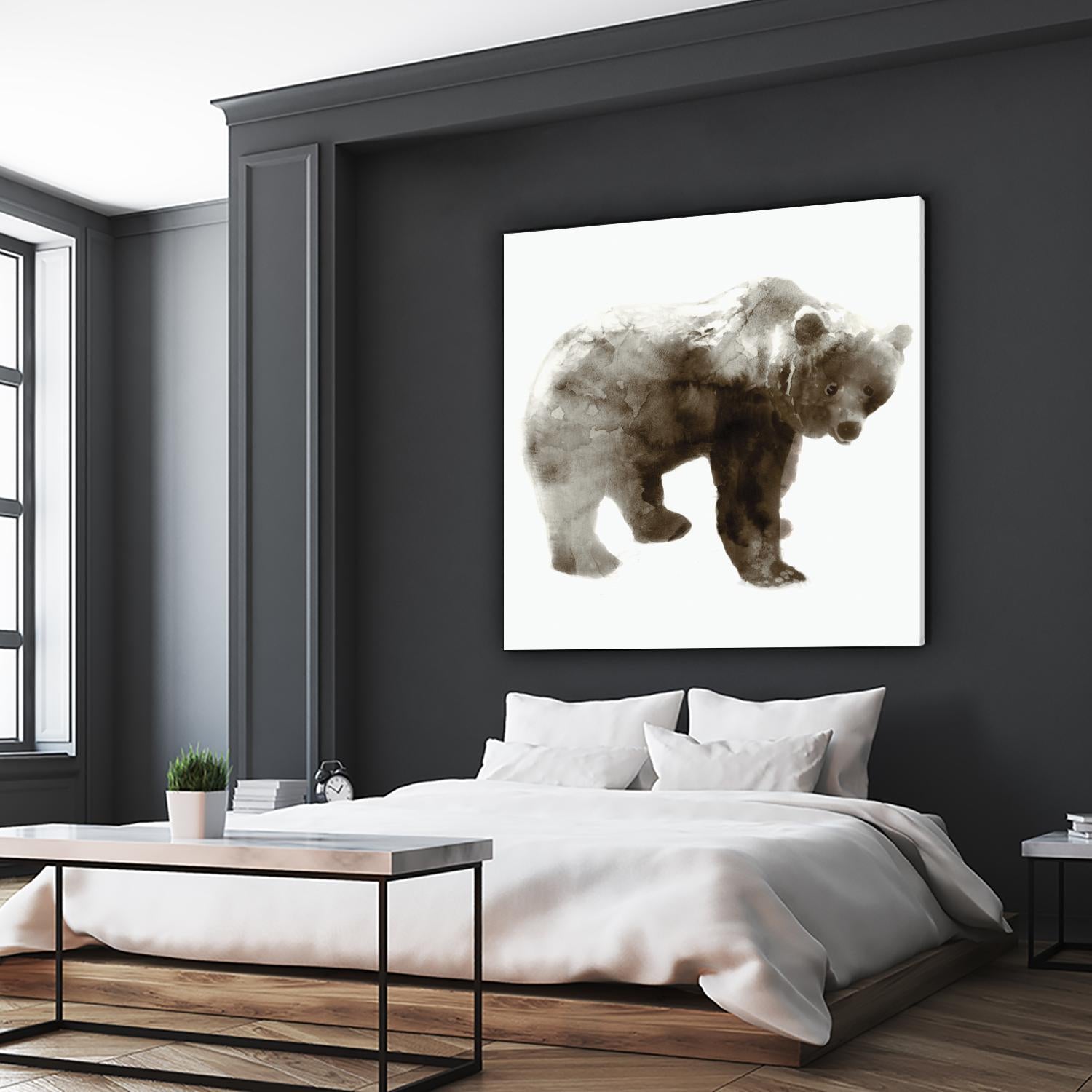 Bear by Edward Selkirk on GIANT ART - brown animals