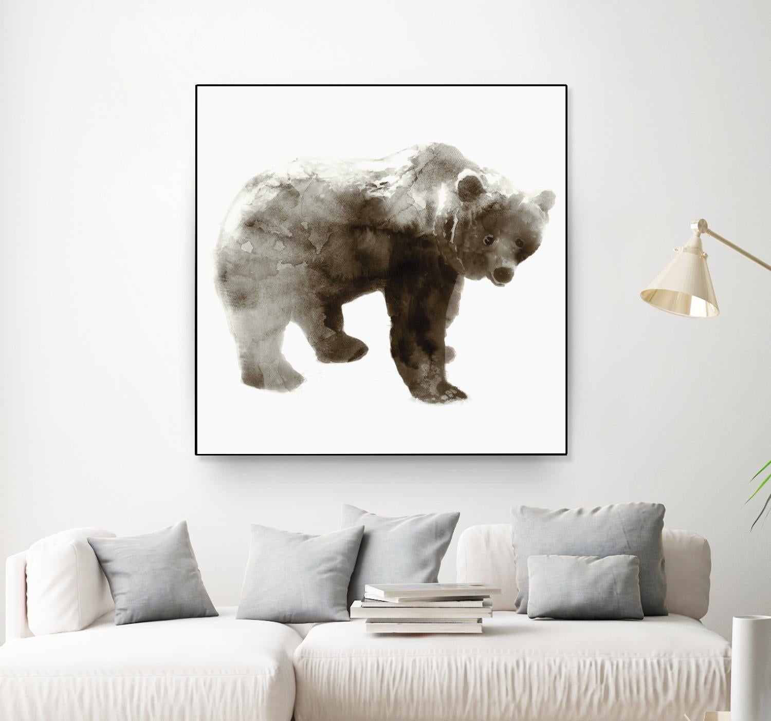 Bear by Edward Selkirk on GIANT ART - brown animals