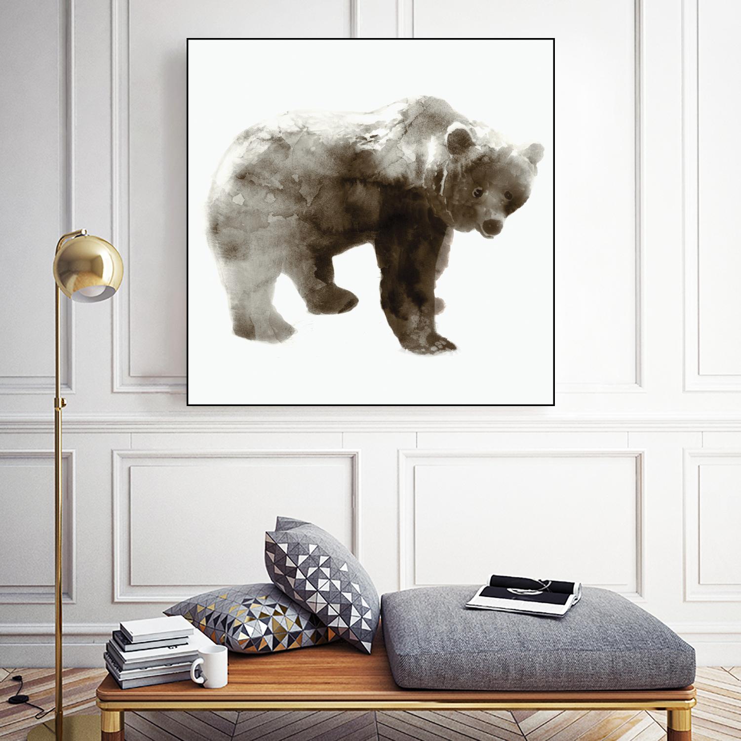 Bear by Edward Selkirk on GIANT ART - brown animals