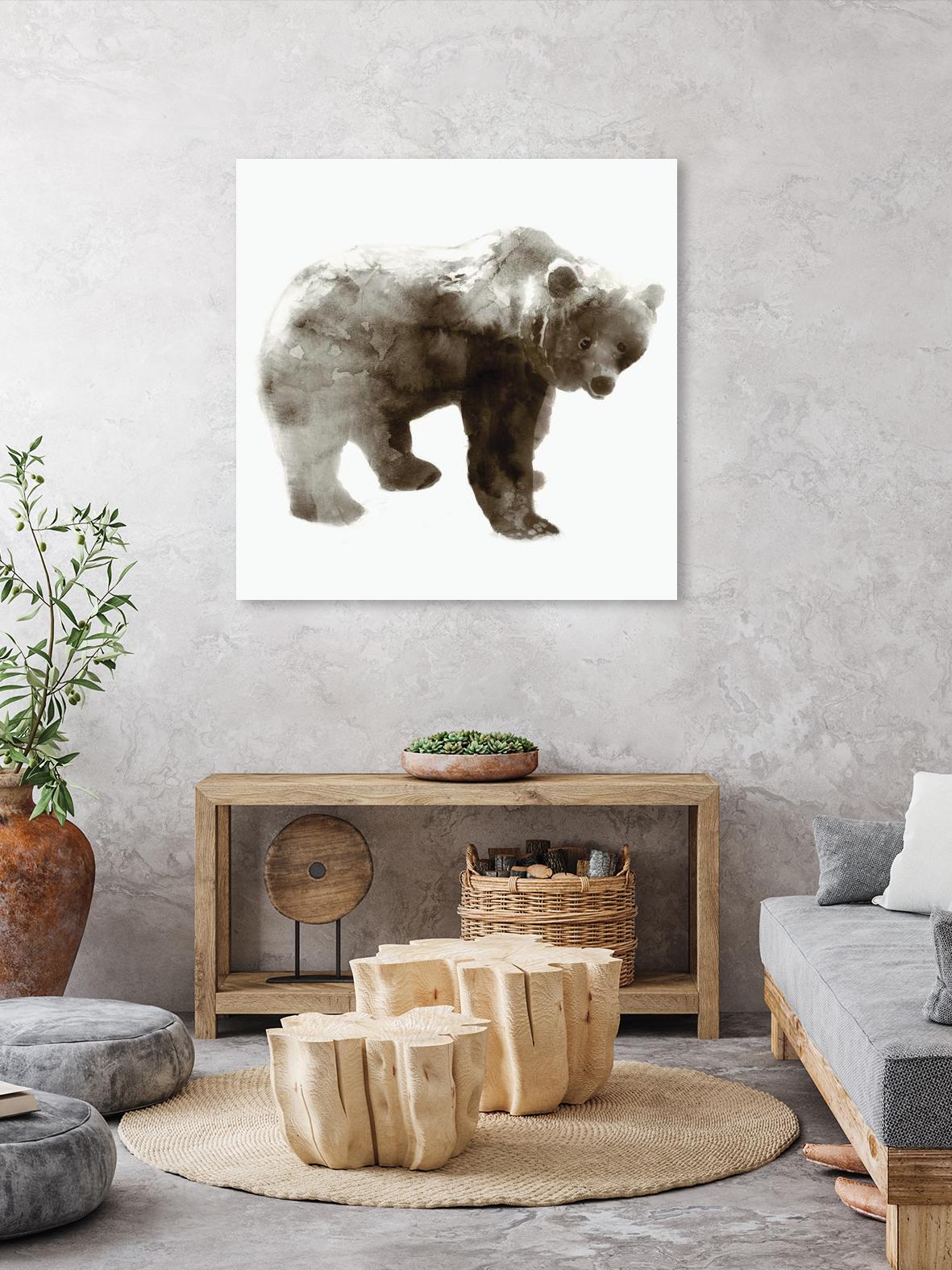 Bear by Edward Selkirk on GIANT ART - brown animals
