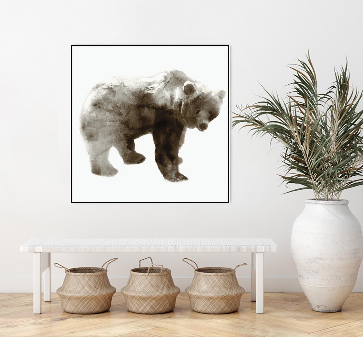 Bear by Edward Selkirk on GIANT ART - brown animals