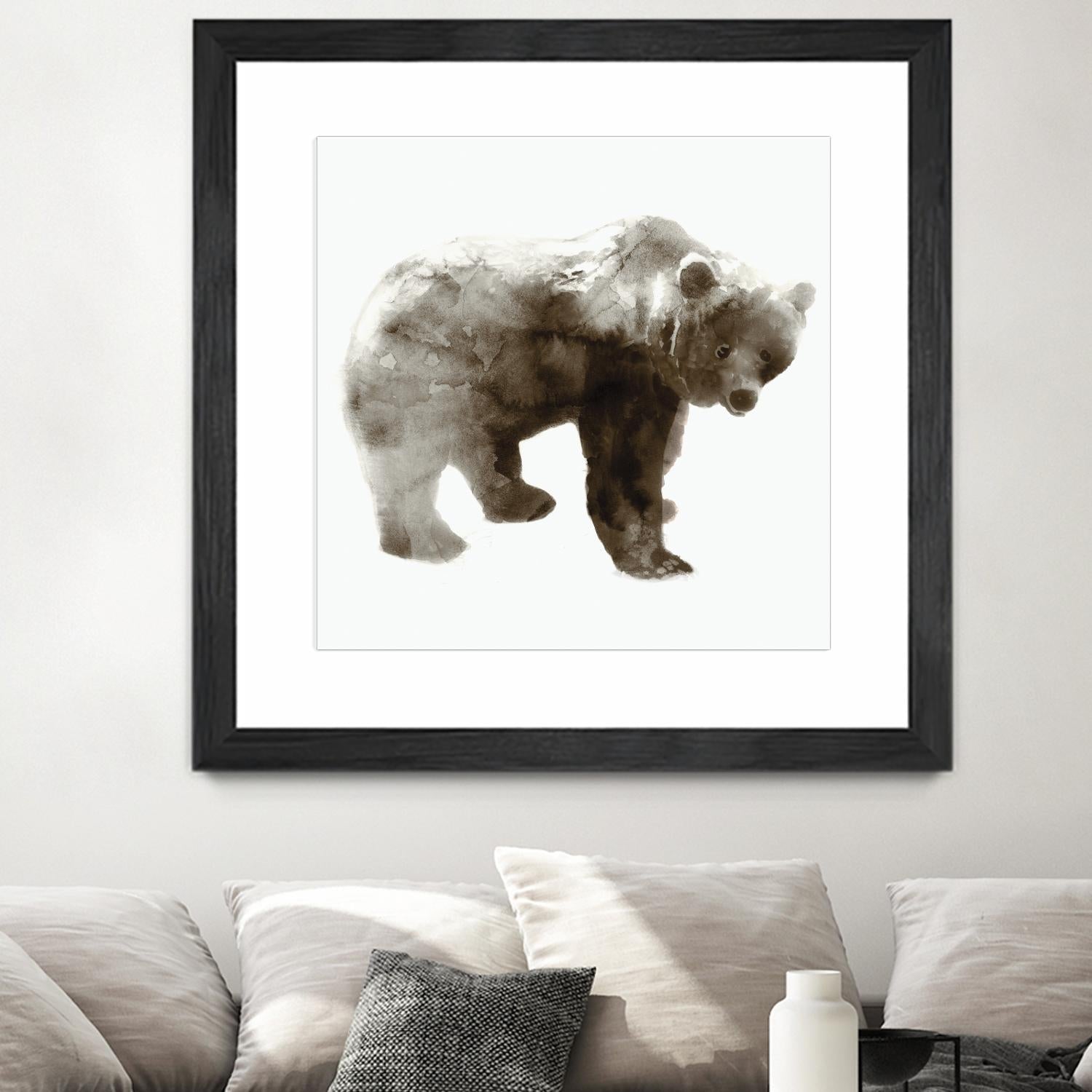 Bear by Edward Selkirk on GIANT ART - brown animals