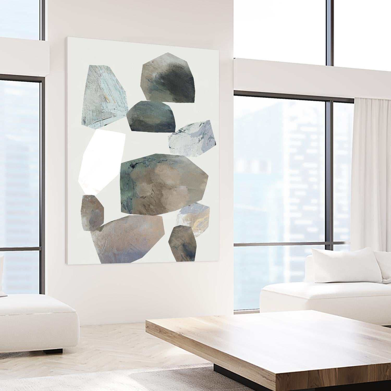 Rocking II by Edward Selkirk on GIANT ART - white abstract