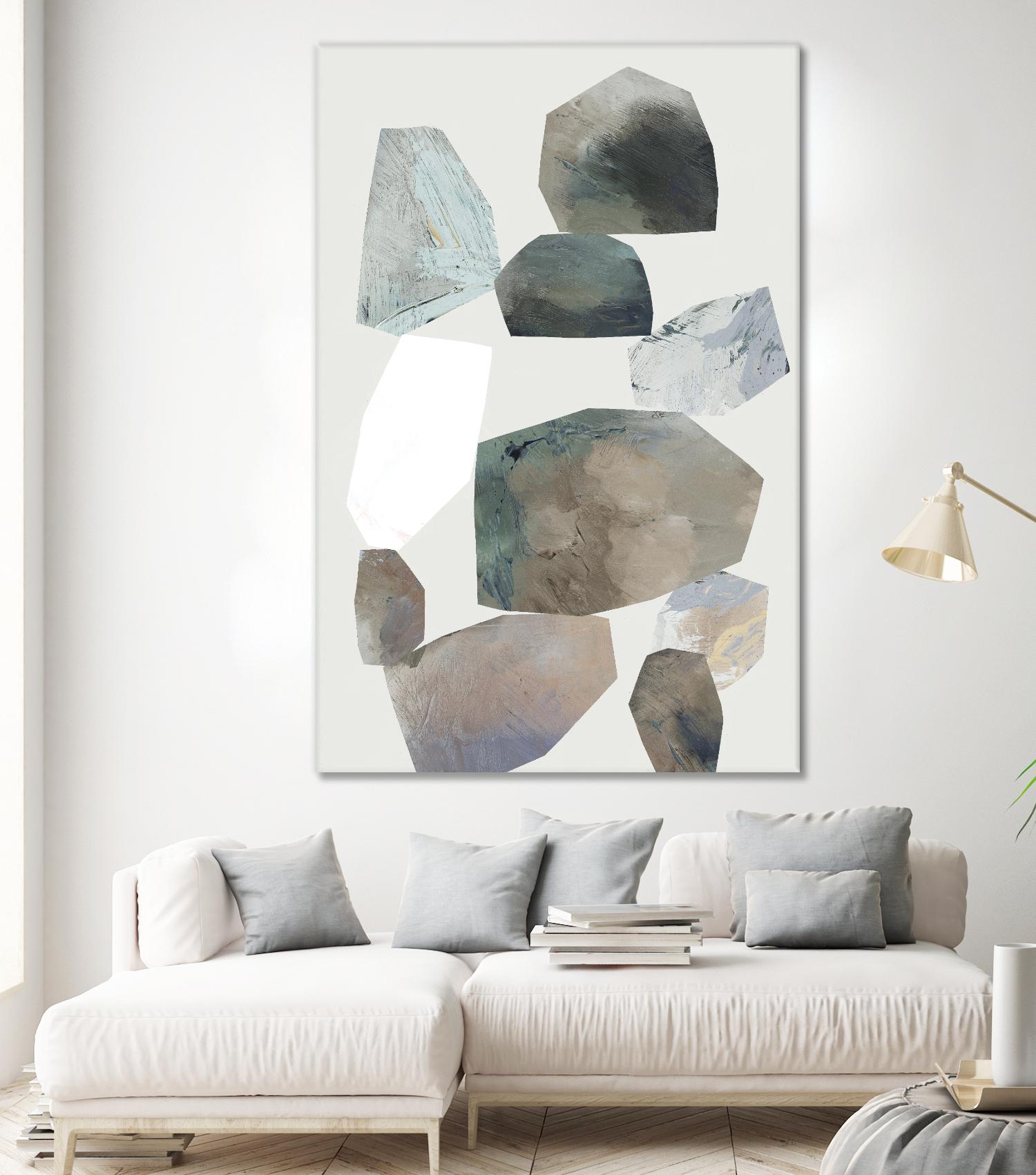 Rocking II by Edward Selkirk on GIANT ART - white abstract