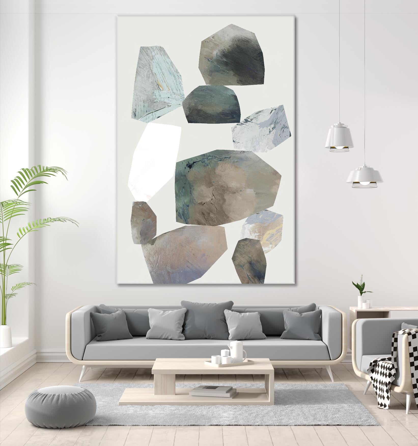 Rocking II by Edward Selkirk on GIANT ART - white abstract