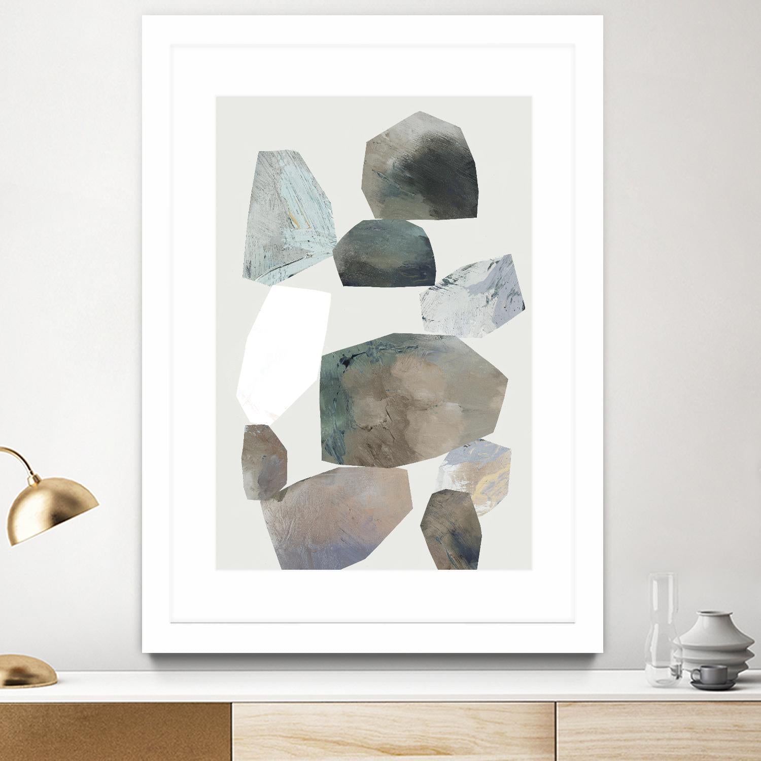 Rocking II by Edward Selkirk on GIANT ART - white abstract