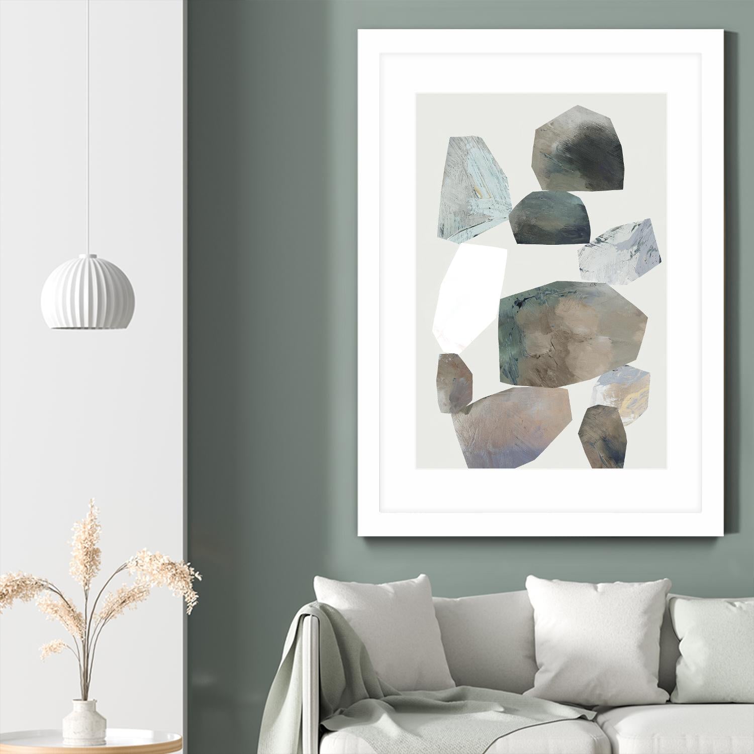 Rocking II by Edward Selkirk on GIANT ART - white abstract