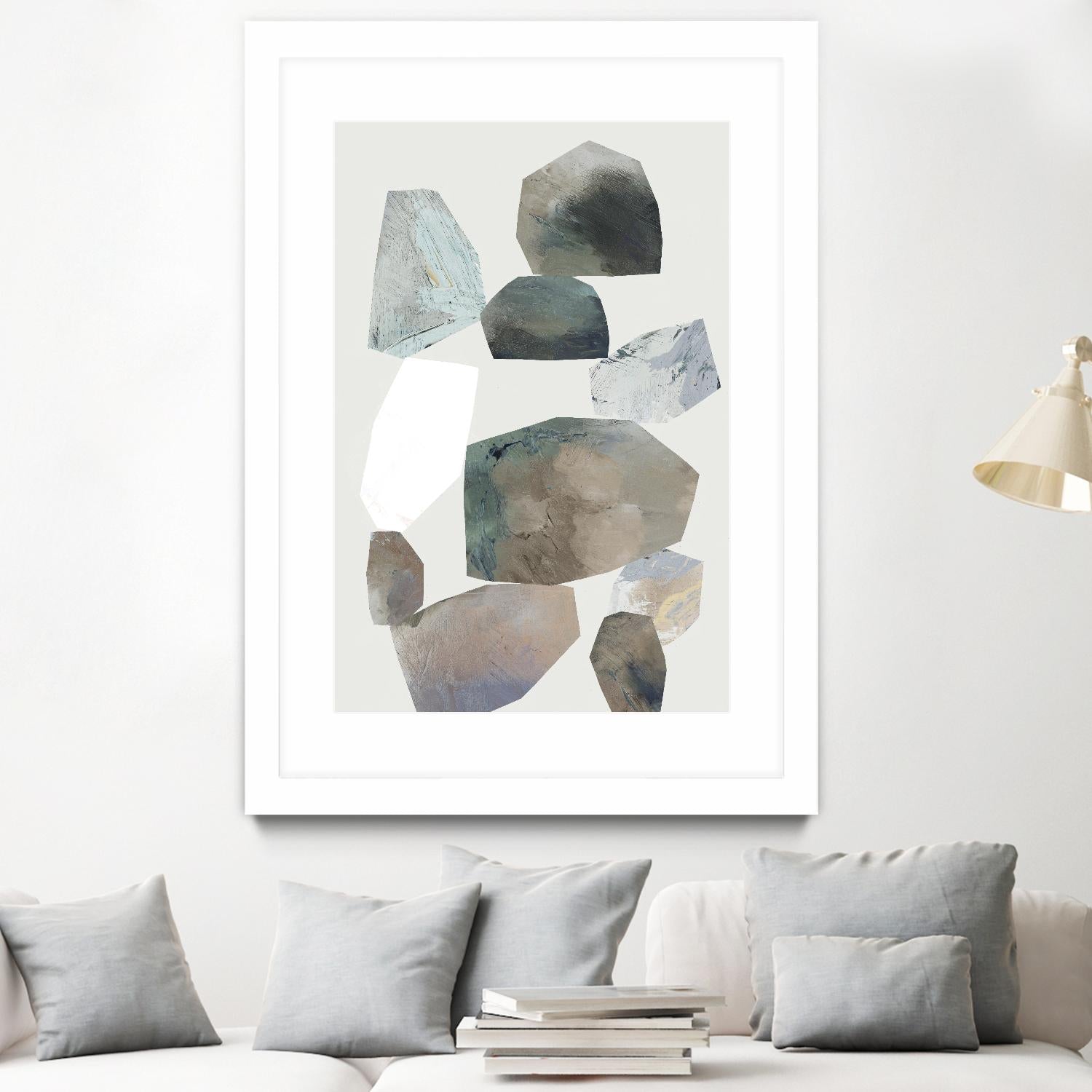 Rocking II by Edward Selkirk on GIANT ART - white abstract