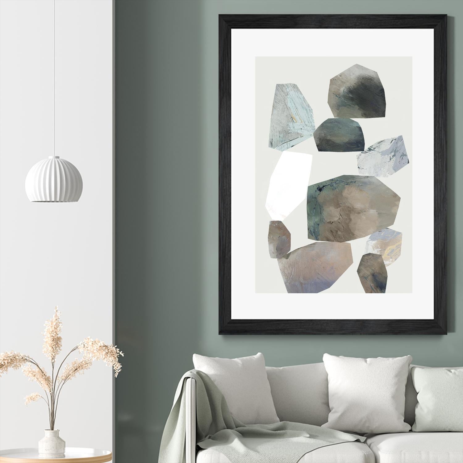 Rocking II by Edward Selkirk on GIANT ART - white abstract