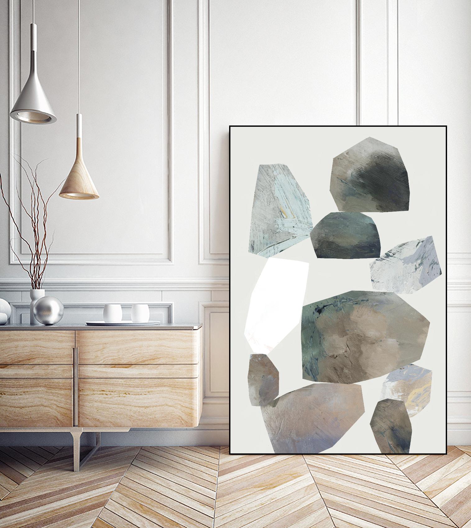 Rocking II by Edward Selkirk on GIANT ART - white abstract