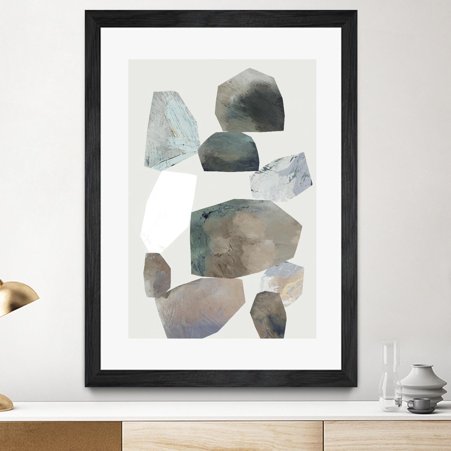 Rocking II by Edward Selkirk on GIANT ART - white abstract