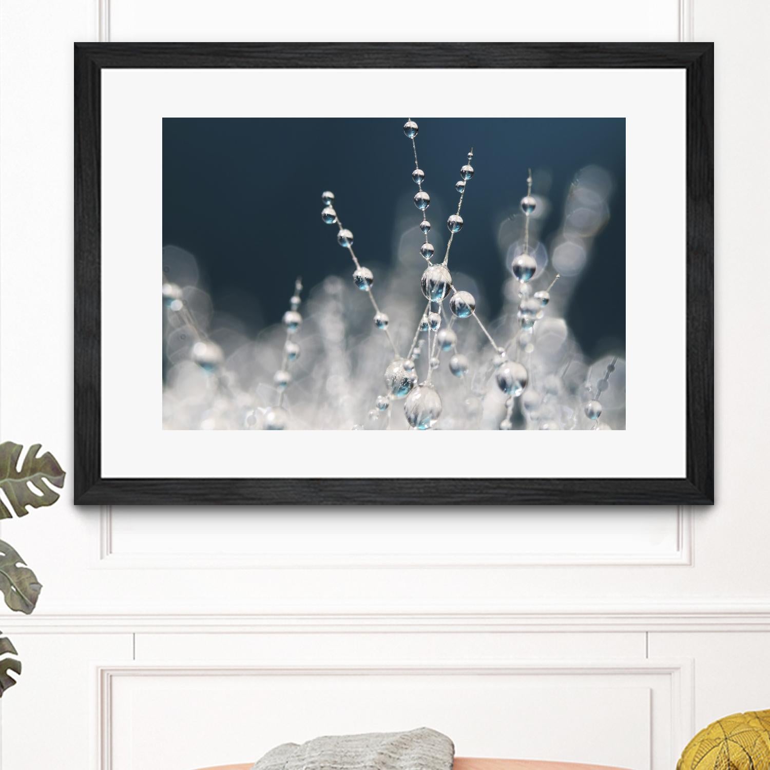 Snow white Ice blue by Sharon Johnstone on GIANT ART - white winter scenes