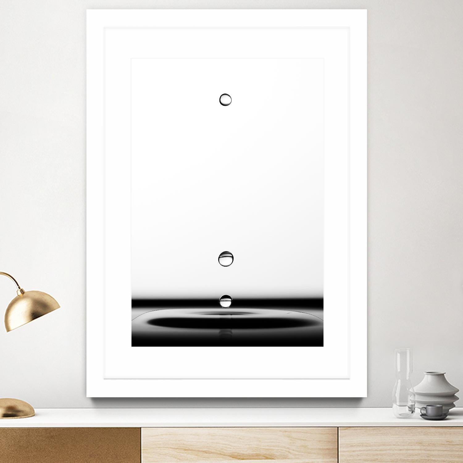 Drops by Chris Tennent on GIANT ART - white photo art