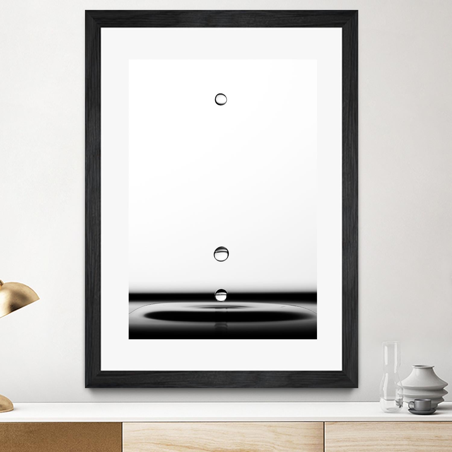 Drops by Chris Tennent on GIANT ART - white photo art
