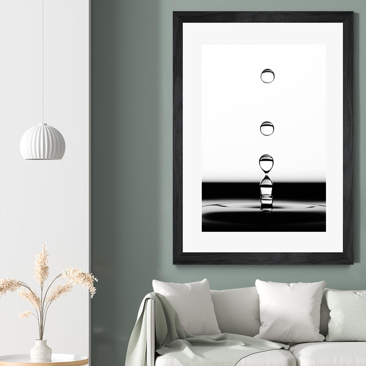 Drops II by Chris Tennent on GIANT ART - white photo art