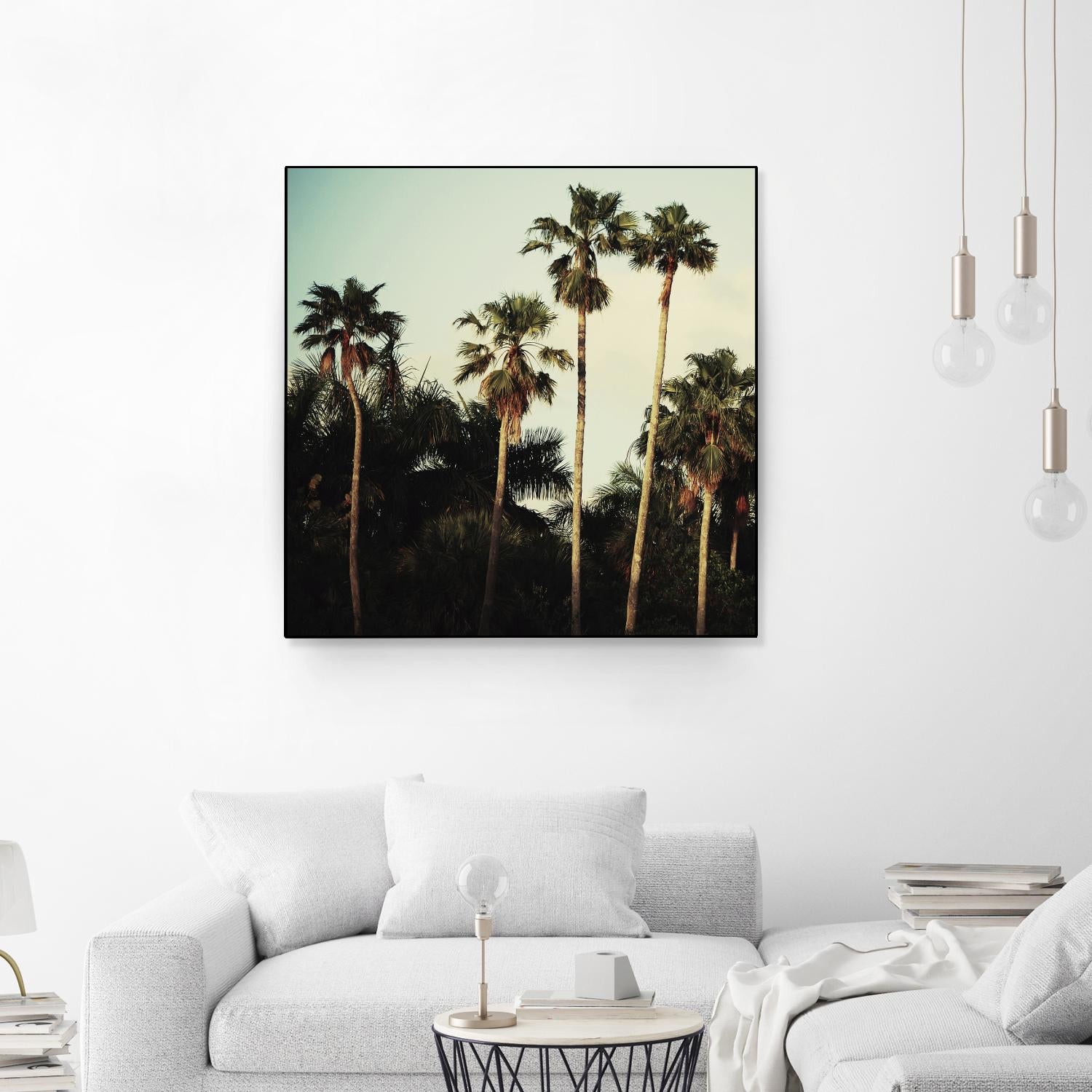 Beverly Hills I by Chelsea Victoria on GIANT ART - green botanical palm tree