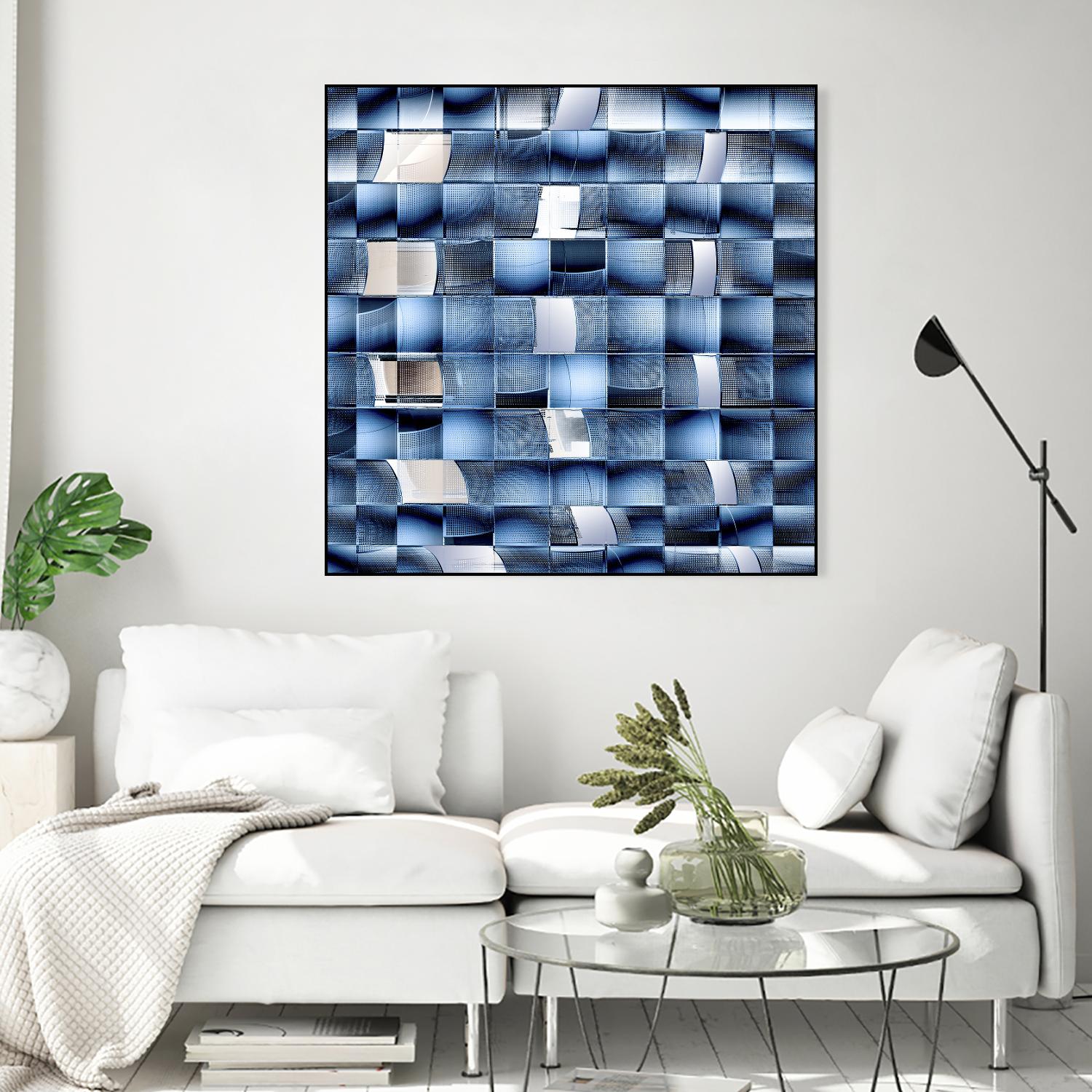 Verschelden - Fractal chaos by 1X on GIANT ART - white photo art