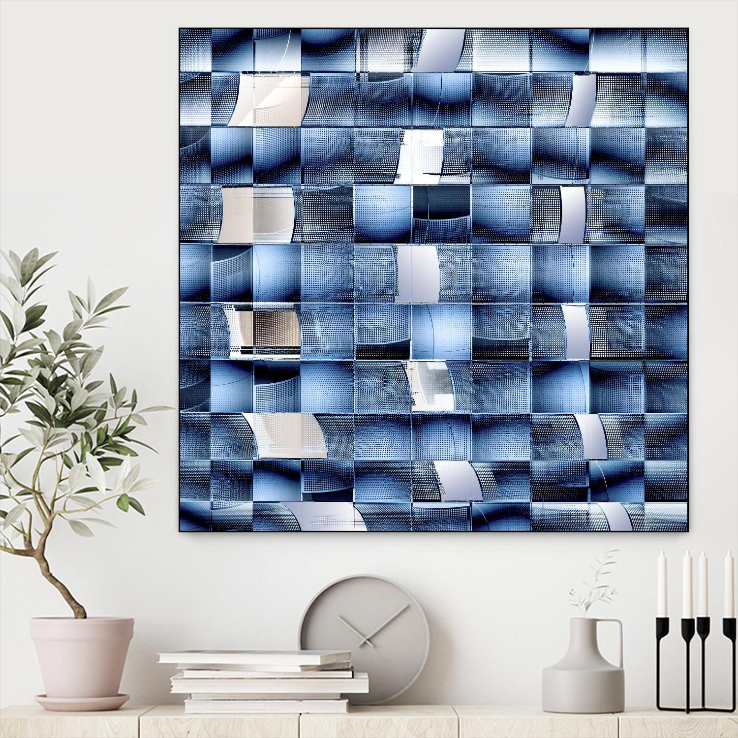 Verschelden - Fractal chaos by 1X on GIANT ART - white photo art