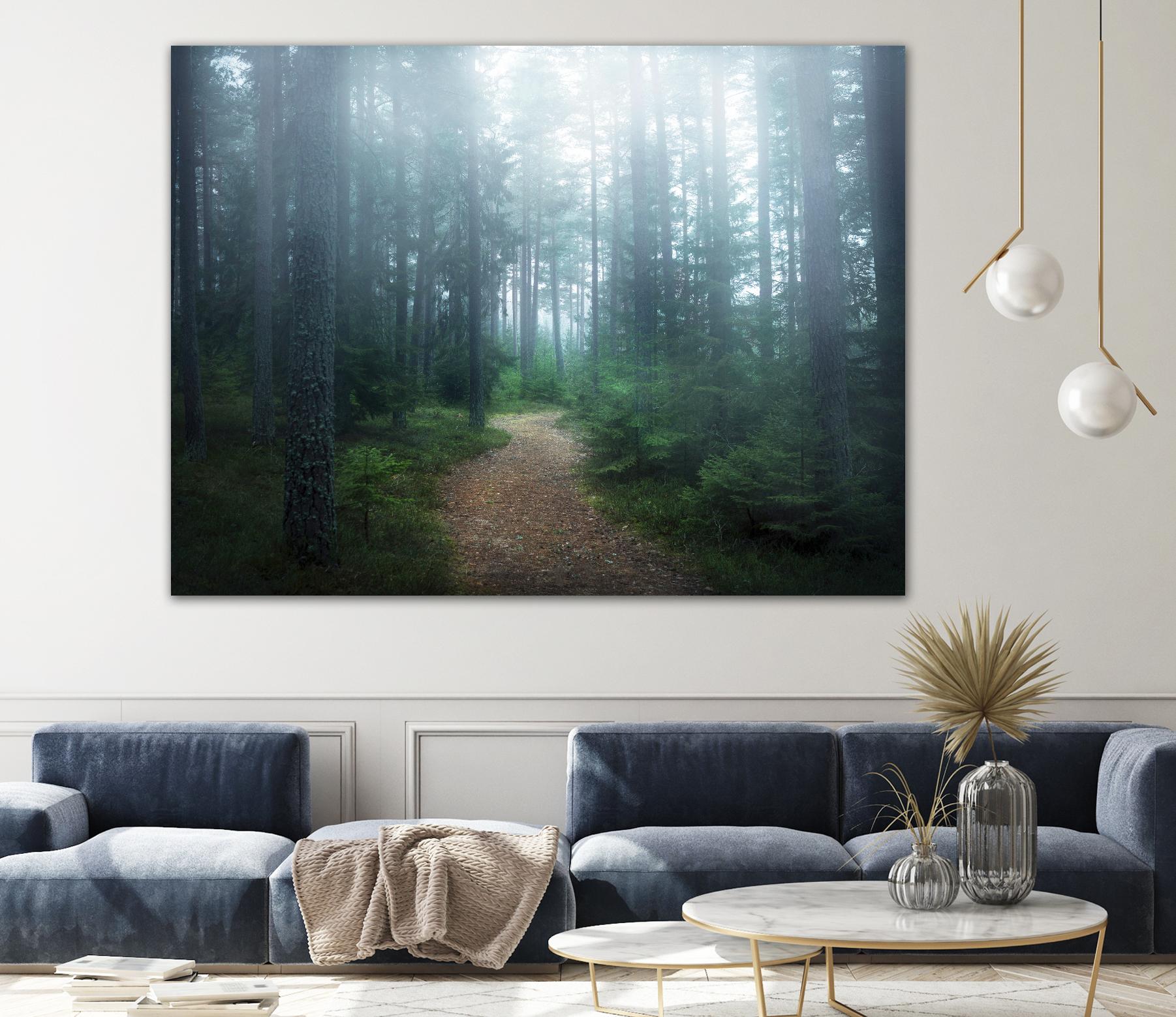 Lindsten - The forest of secrets by 1X on GIANT ART - brown photo art