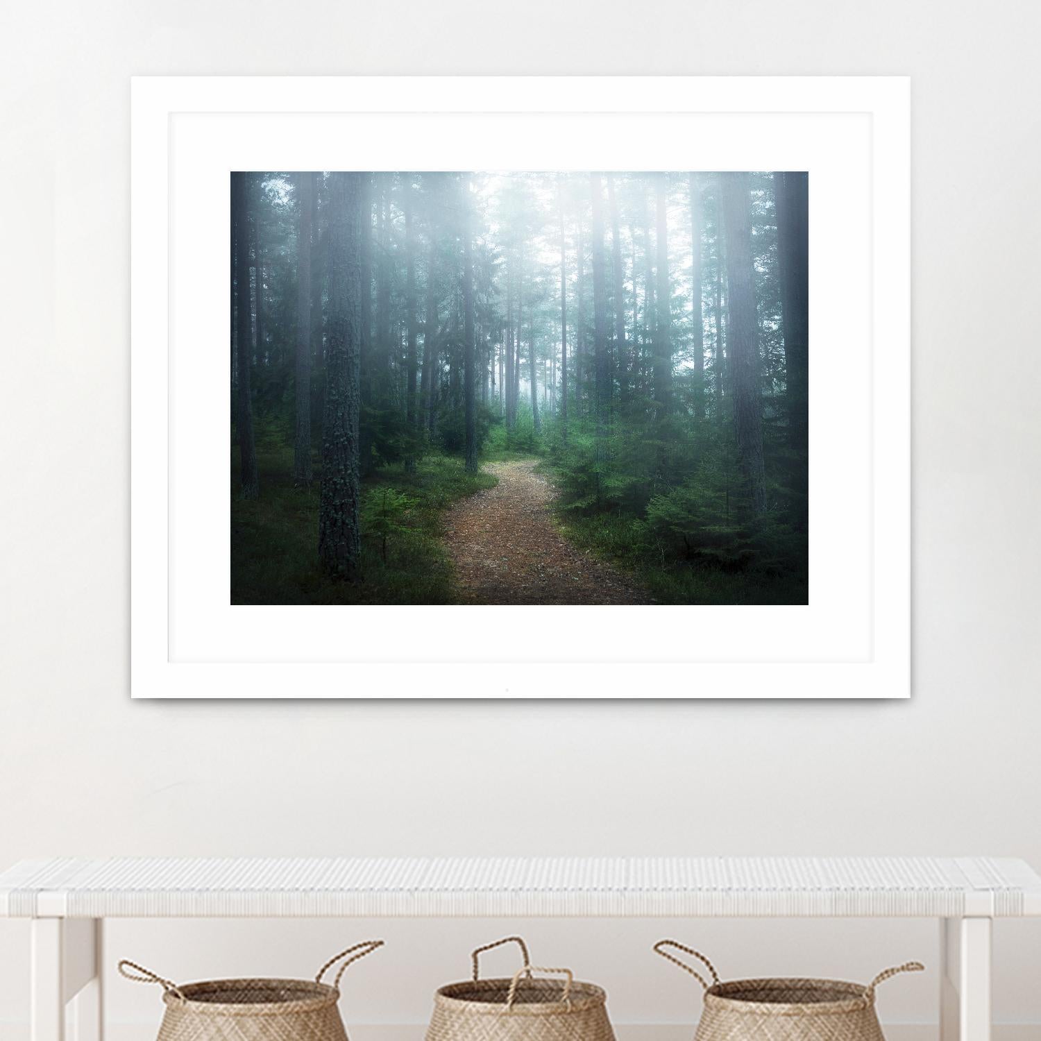 Lindsten - The forest of secrets by 1X on GIANT ART - brown photo art