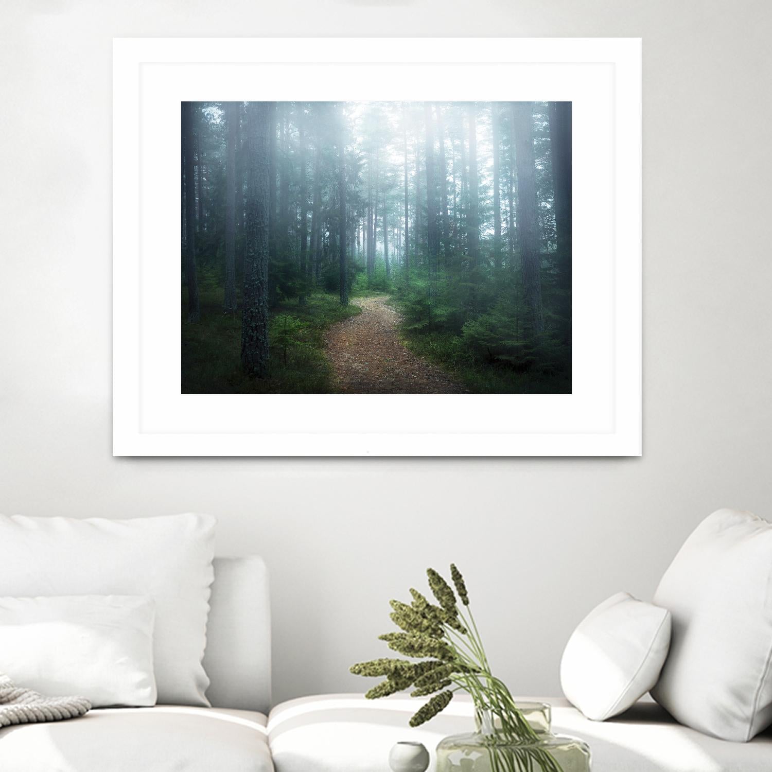 Lindsten - The forest of secrets by 1X on GIANT ART - brown photo art