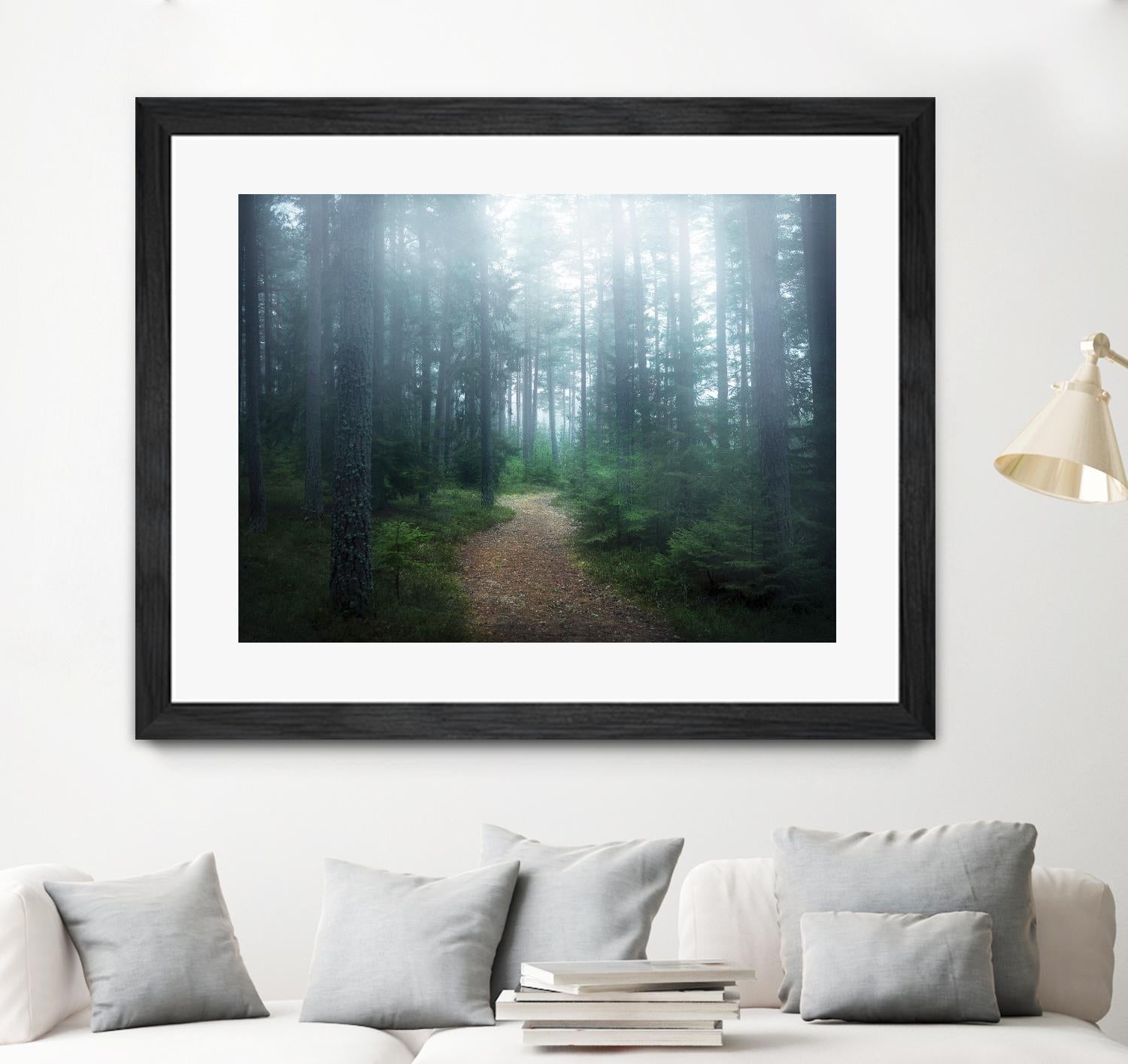 Lindsten - The forest of secrets by 1X on GIANT ART - brown photo art