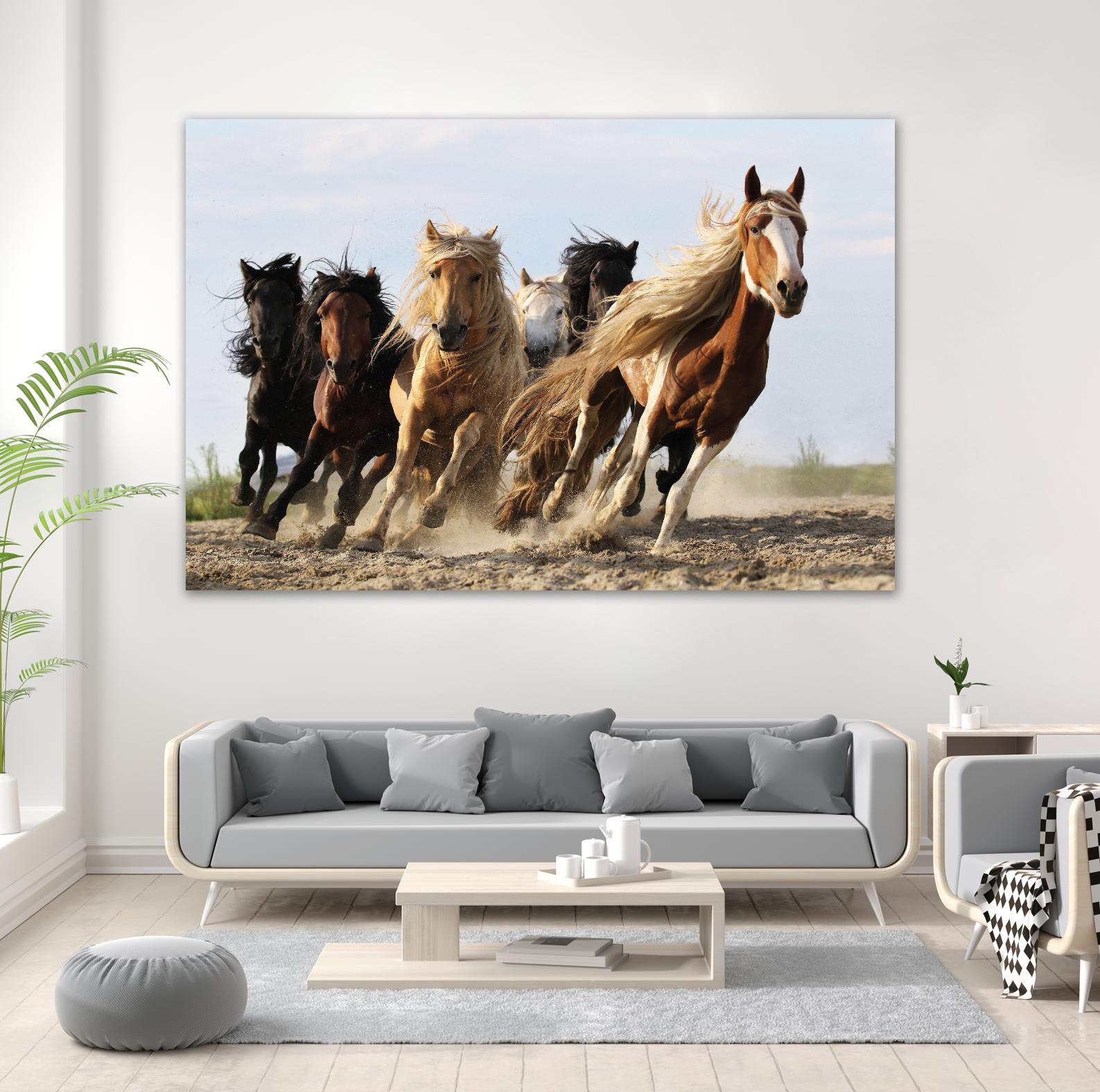 Wong - Lucky Six by 1X on GIANT ART - blue photo art