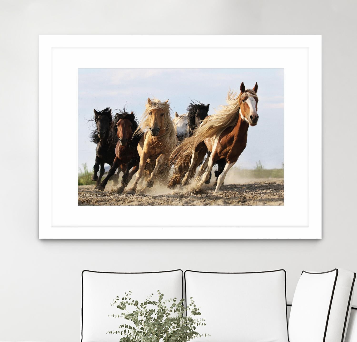 Wong - Lucky Six by 1X on GIANT ART - blue photo art