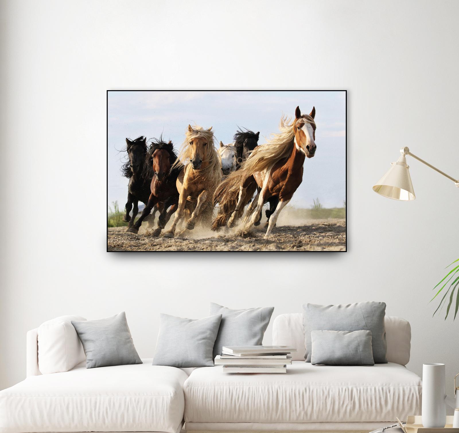 Wong - Lucky Six by 1X on GIANT ART - blue photo art