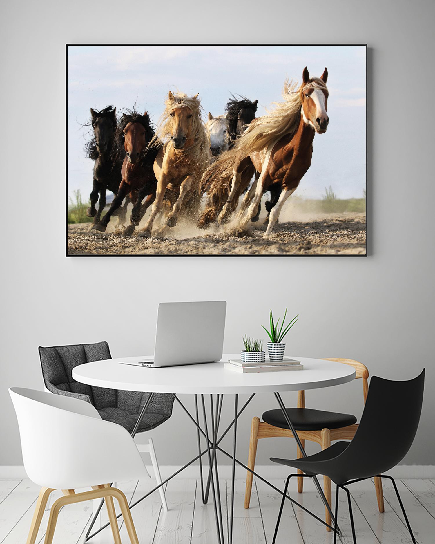 Wong - Lucky Six by 1X on GIANT ART - blue photo art