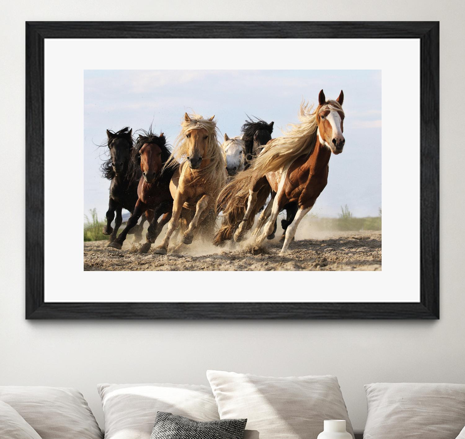 Wong - Lucky Six by 1X on GIANT ART - blue photo art