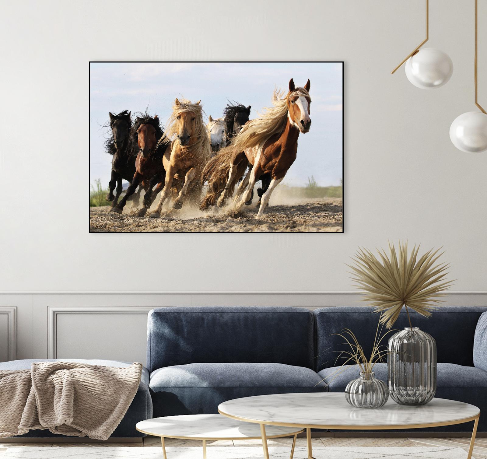 Wong - Lucky Six by 1X on GIANT ART - blue photo art