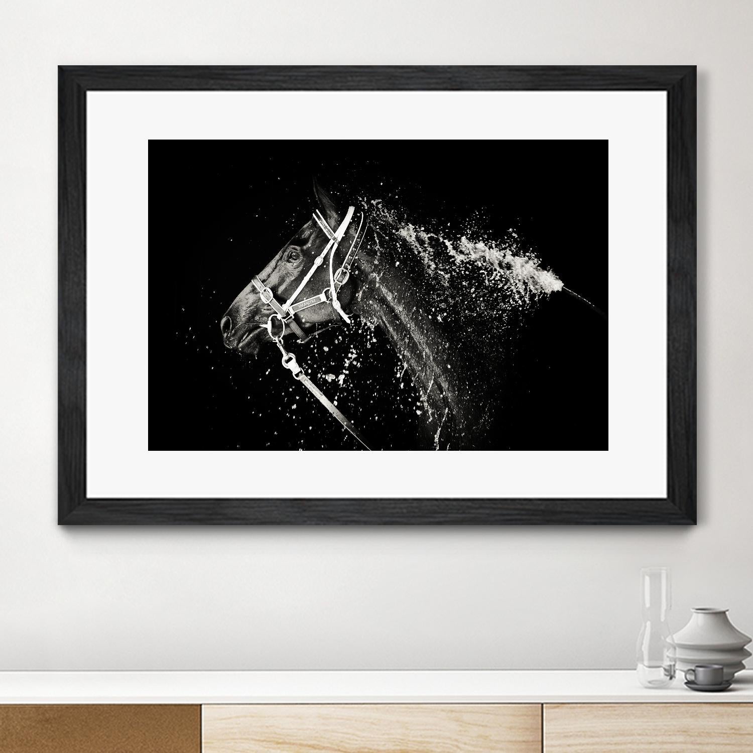 Lee Chapman - The Hose Down by 1X on GIANT ART - grey photo art