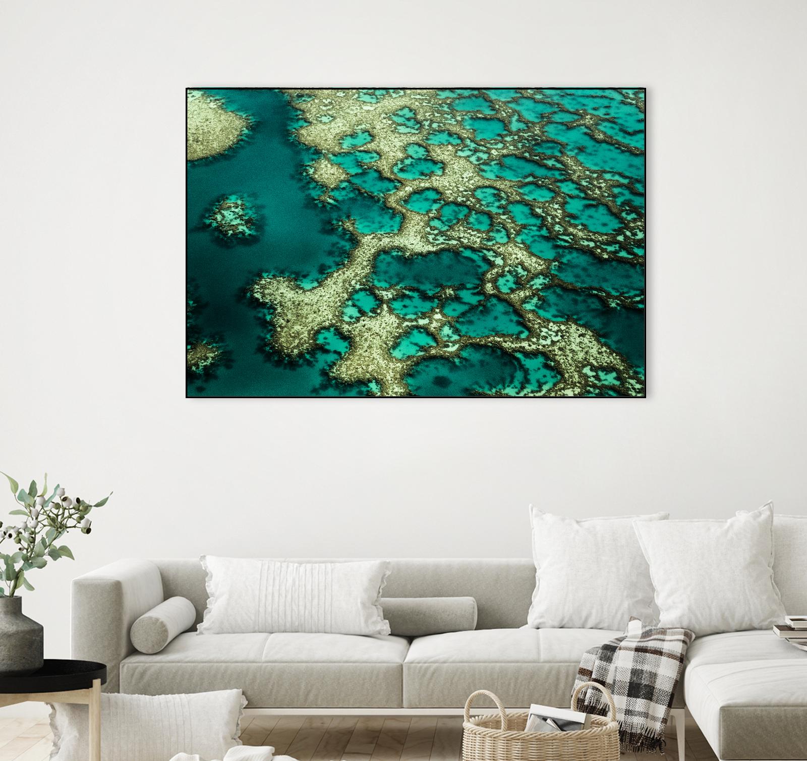 Wrobel - Gondwana by 1X on GIANT ART - green photo art