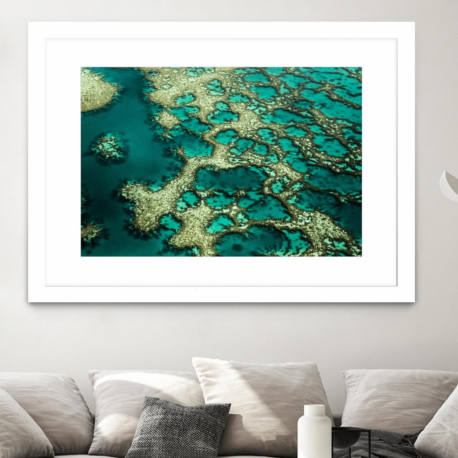 Wrobel - Gondwana by 1X on GIANT ART - green photo art