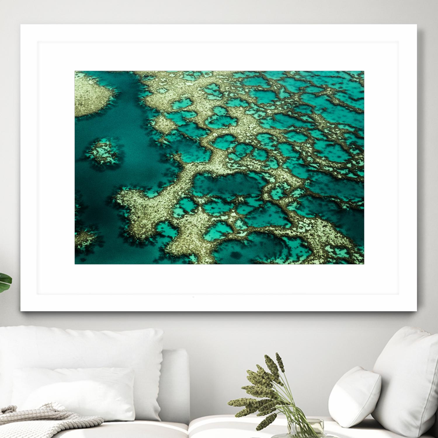 Wrobel - Gondwana by 1X on GIANT ART - green photo art