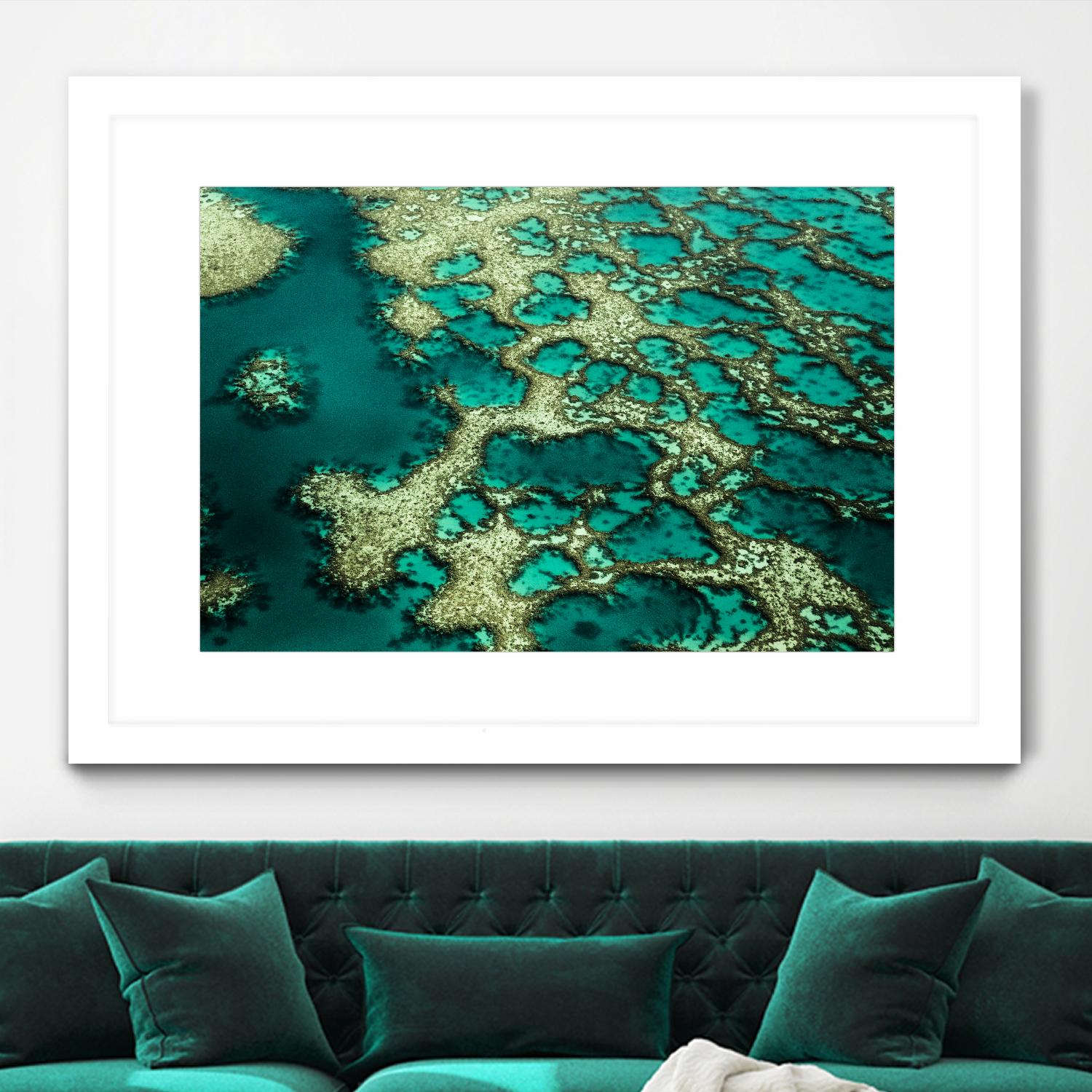 Wrobel - Gondwana by 1X on GIANT ART - green photo art