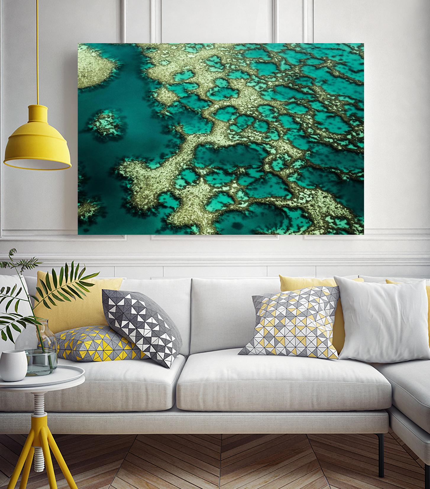 Wrobel - Gondwana by 1X on GIANT ART - green photo art