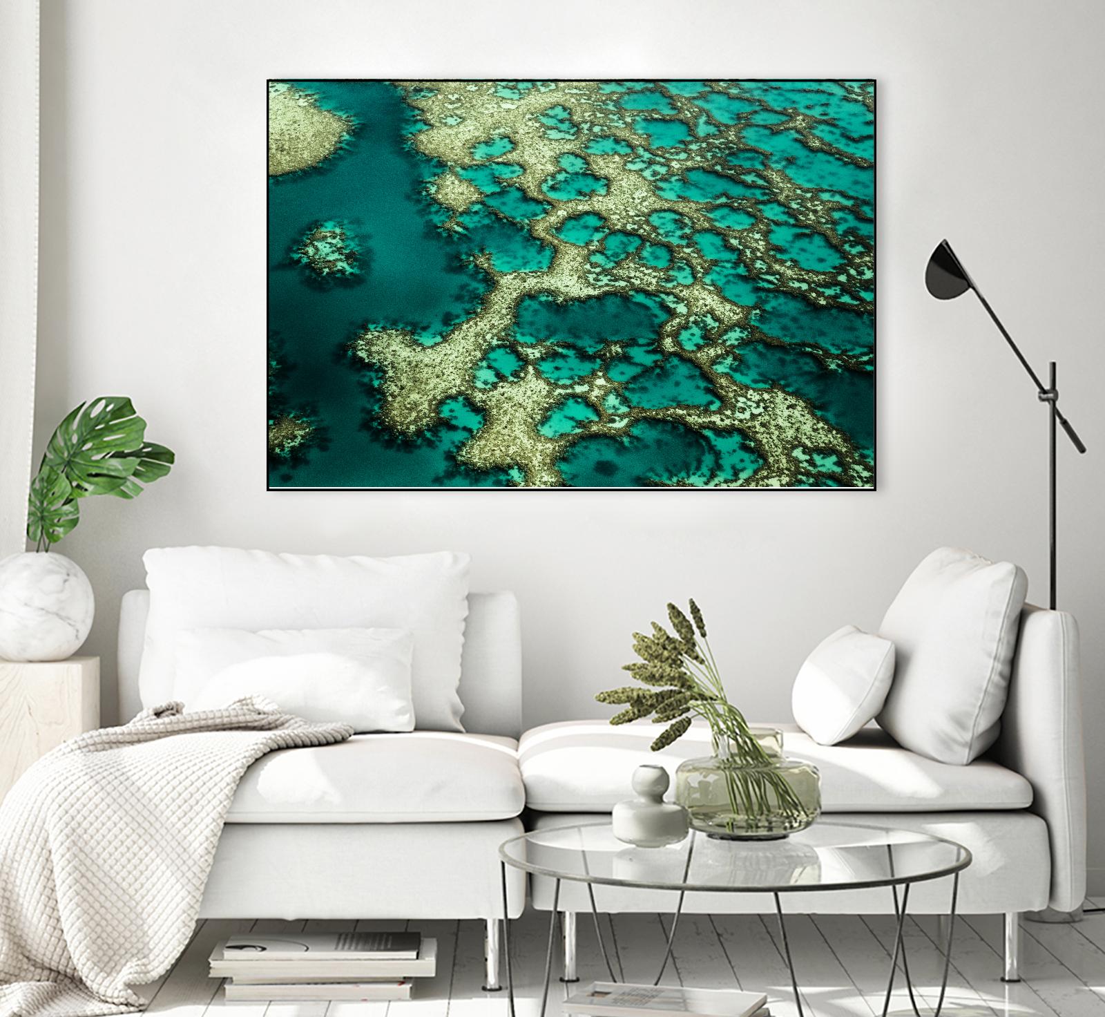 Wrobel - Gondwana by 1X on GIANT ART - green photo art