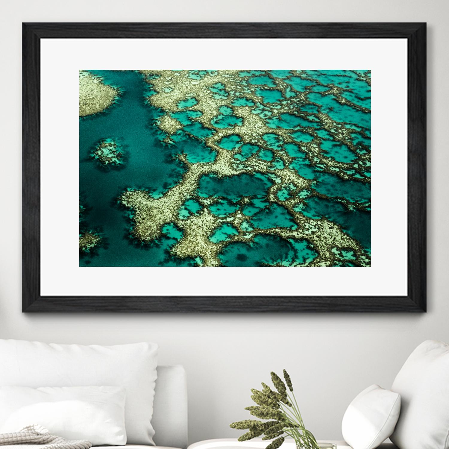 Wrobel - Gondwana by 1X on GIANT ART - green photo art