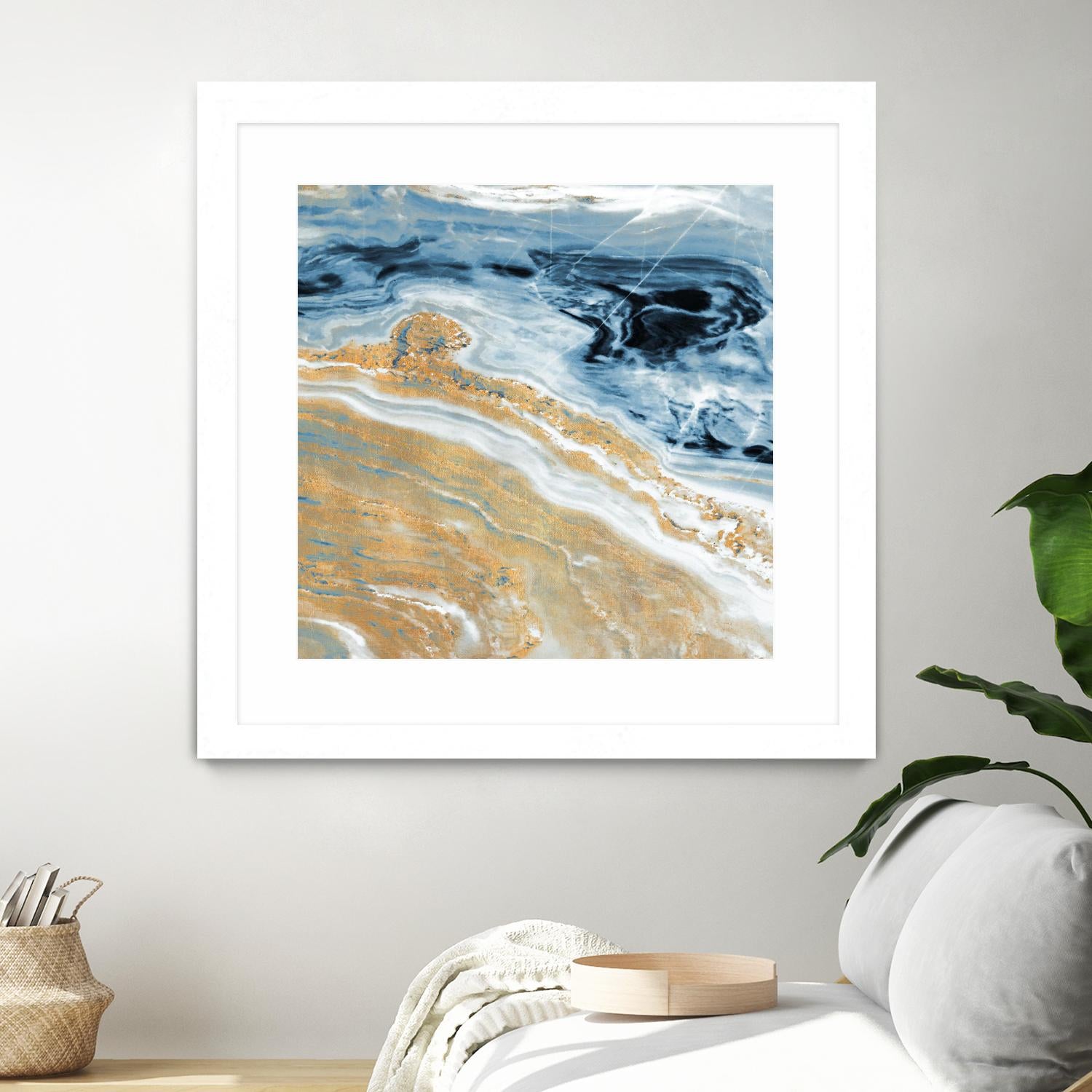 Clear Water With Gold I by Susan Bryant on GIANT ART - coastal photography