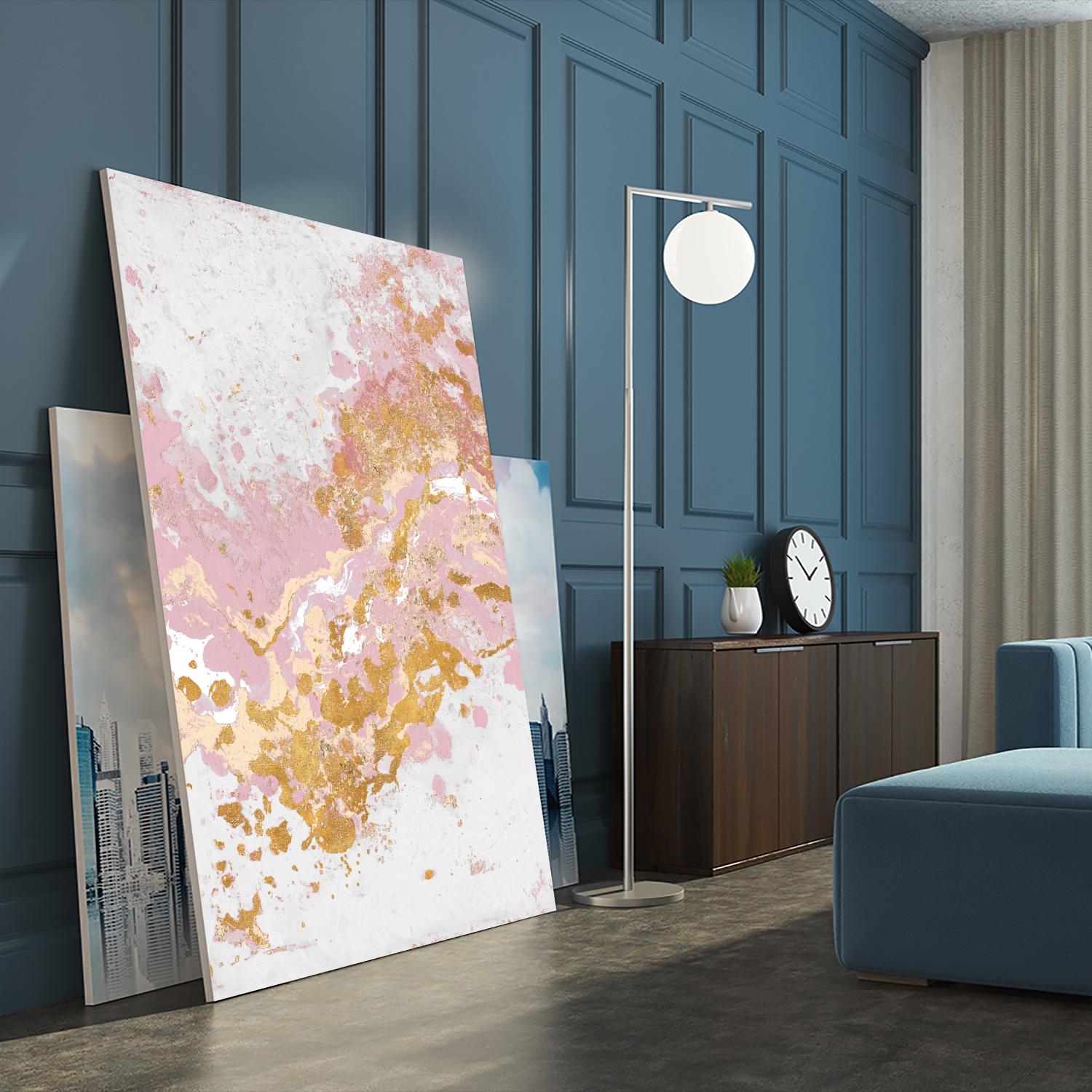 Pink Turbulence by Patricia Pinto on GIANT ART - pink abstract