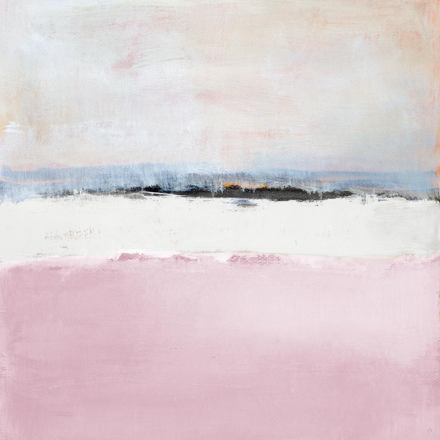 Pink Sea Abstract by Lanie Loreth on GIANT ART - pink abstract costal