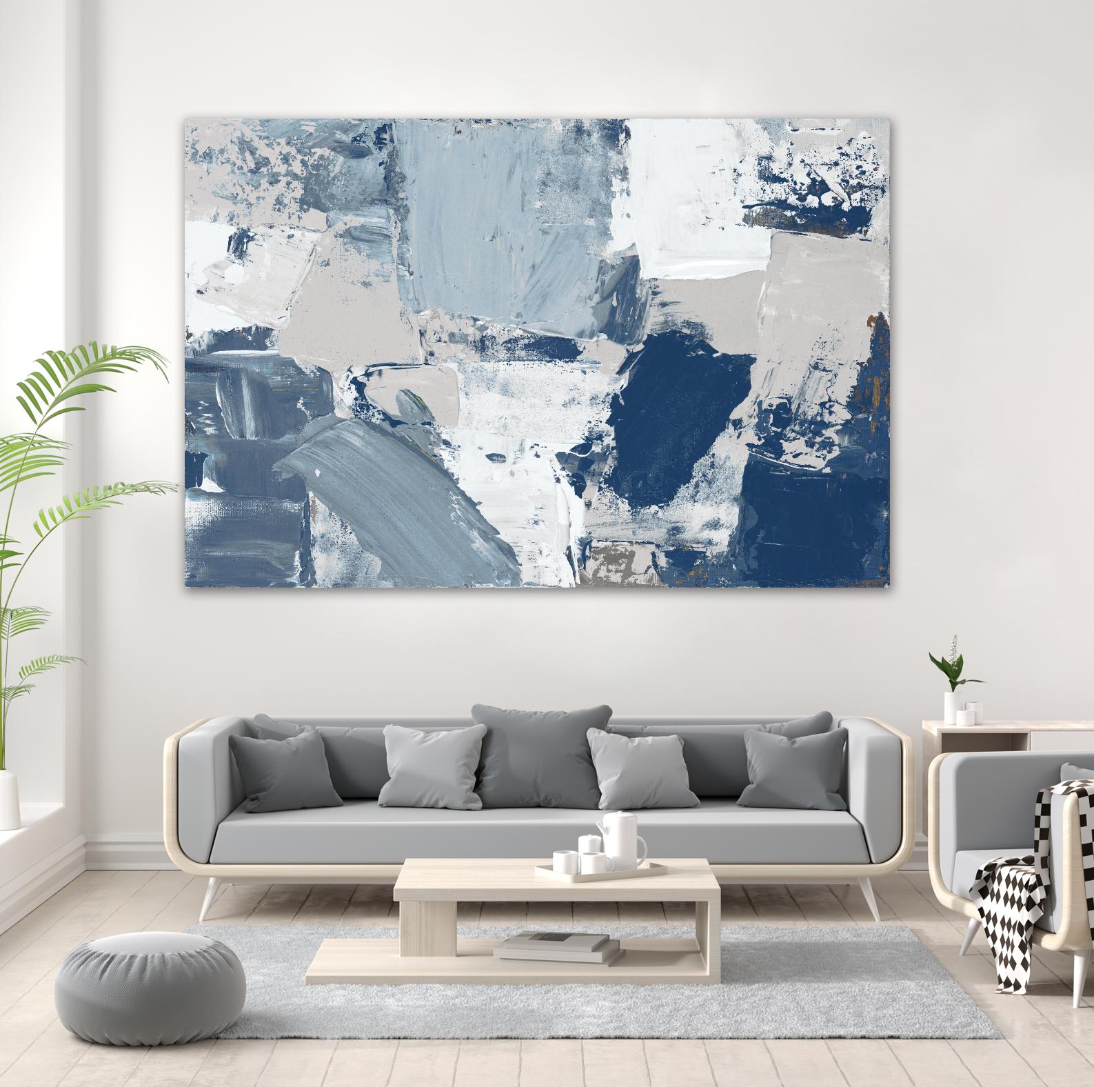 Blue Combo by Lanie Loreth on GIANT ART - abstract