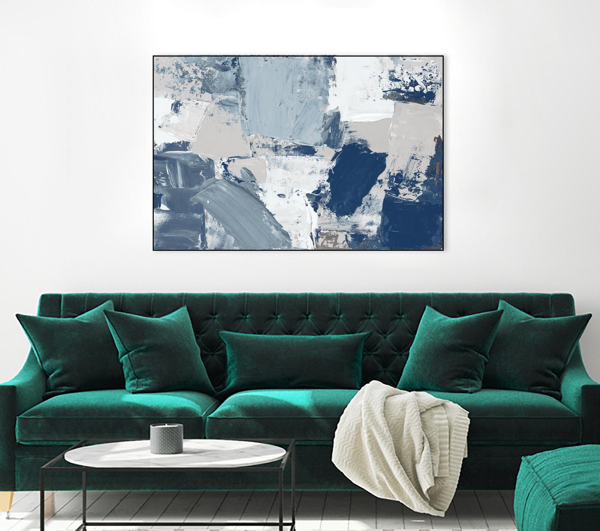 Blue Combo by Lanie Loreth on GIANT ART - abstract