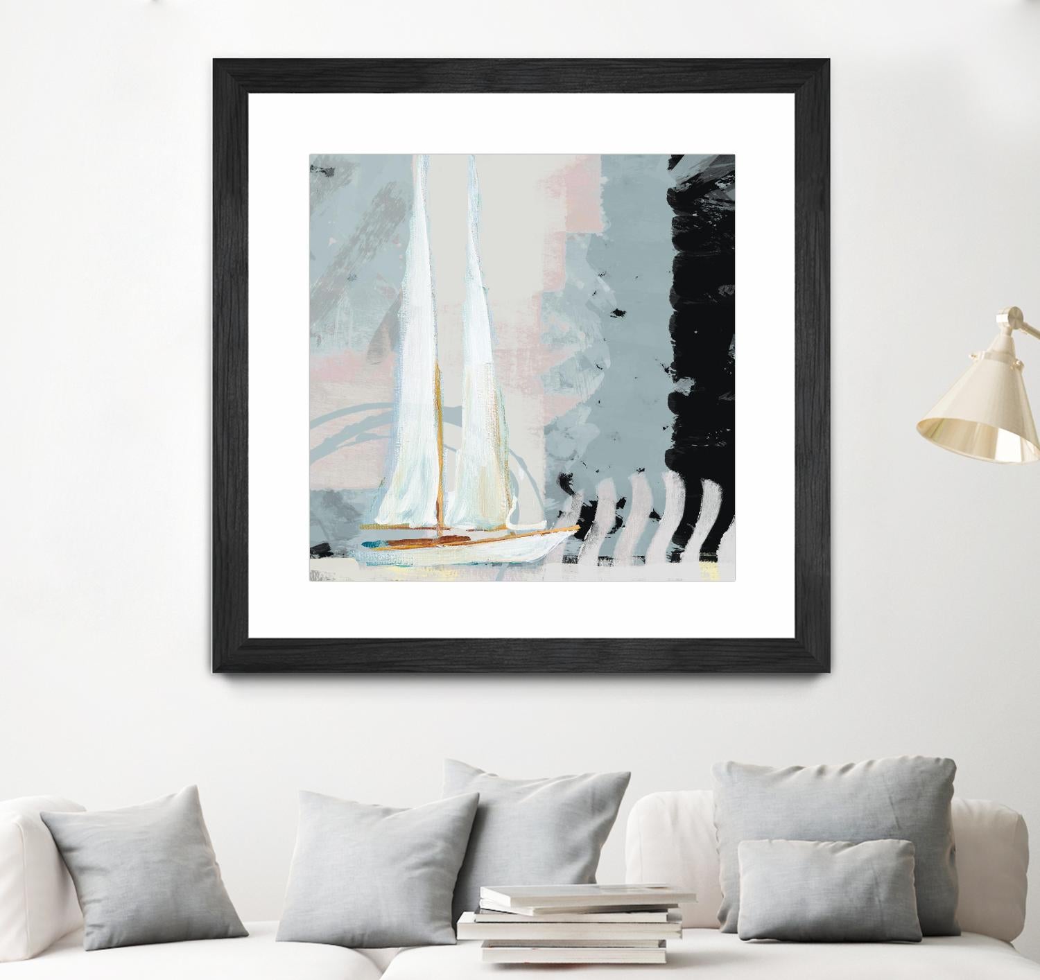 Boat Sailing II by Dan Meneely on GIANT ART - coastal