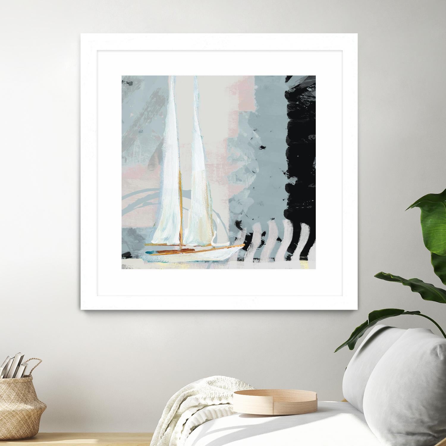 Boat Sailing II by Dan Meneely on GIANT ART - coastal