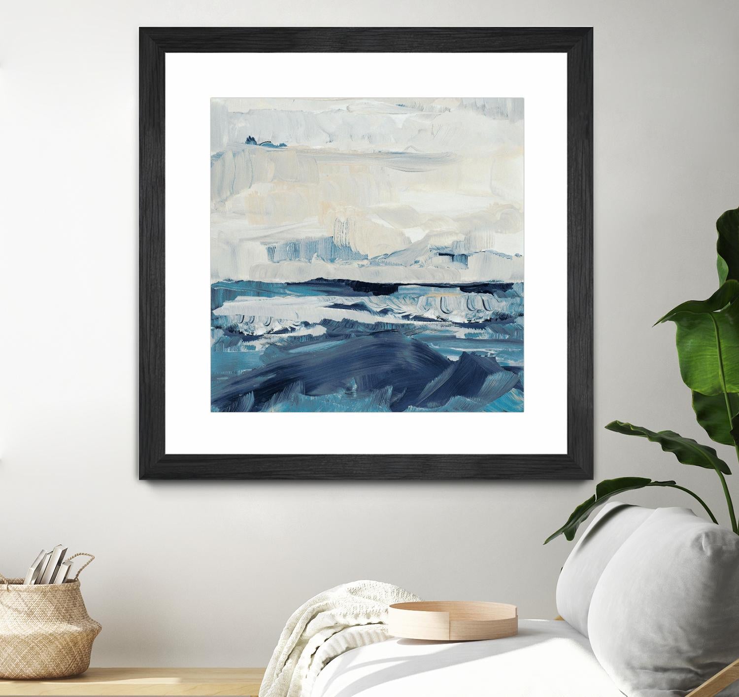 Freedom of the Blue Sea II by Lanie Loreth on GIANT ART - coastal abstract