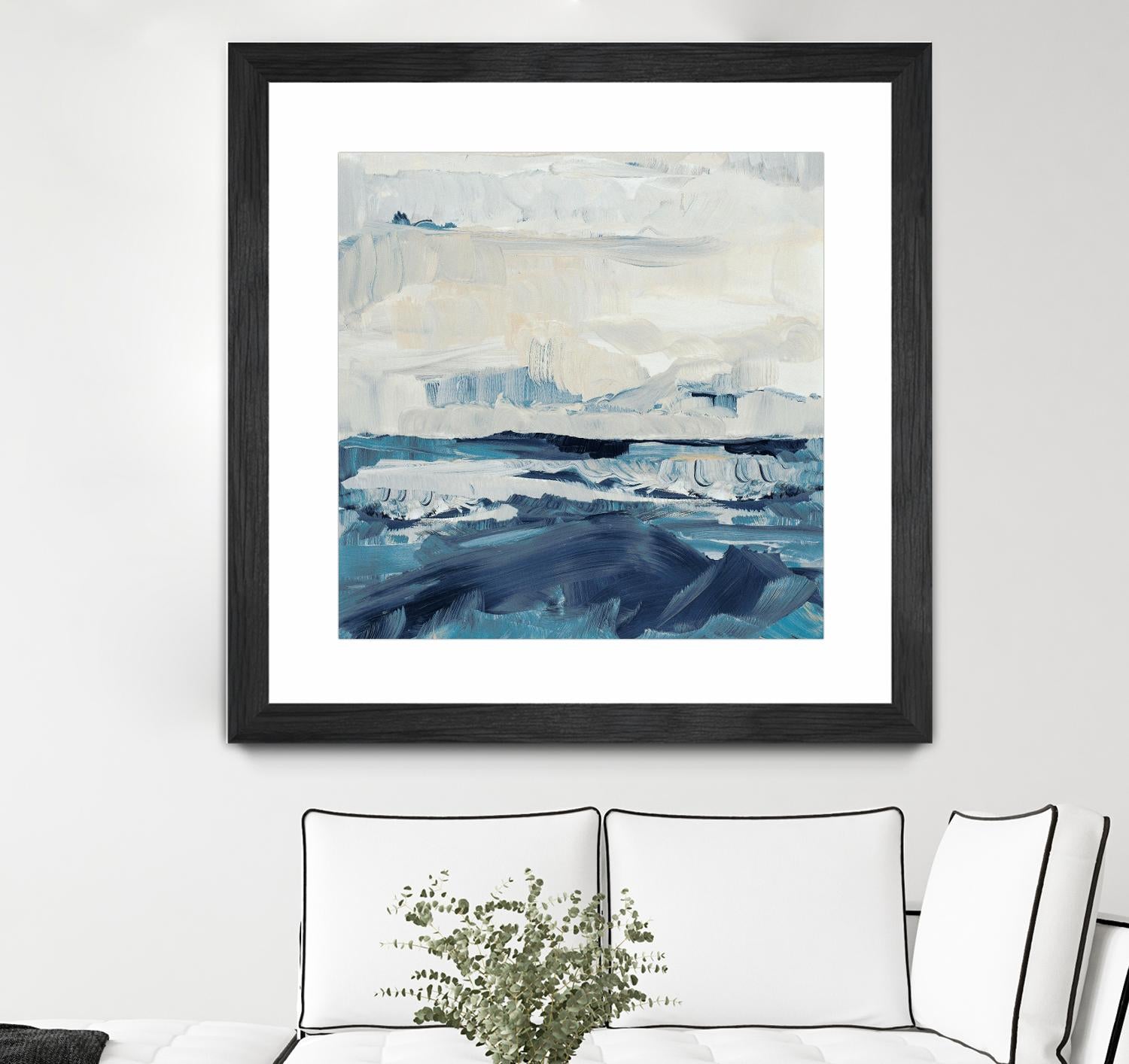 Freedom of the Blue Sea II by Lanie Loreth on GIANT ART - coastal abstract